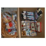 Box Full of Vintage Toys + Monopoly Board Game