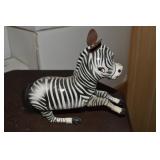 Vintage No MS505 Tin Litho Windup Zebra Toy
