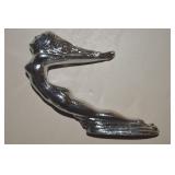 1970's Ghia Product Chrome Hood Ornament 5 5/8'L