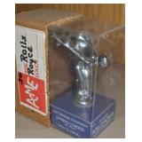 1970's Ghia Product Chrome Hood Ornament 4'