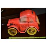 Vintage Japan Ceramic For My Trip Car Still Bank