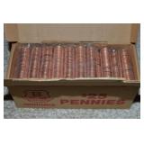 Brinks Bank Box $25FV 1999 D Mostly AU/BU Pennies