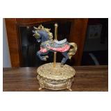 San Francisco Music Box Co Carousel Horse 6.5