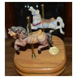 Vtg Willitts Designs Group II Carousel Horses