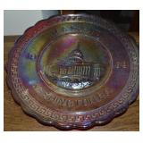 1969 Imperial Carnival Glass America the Beautiful