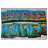 (23) Vtg Topps Dinosaurs Attack! Sealed Card Packs