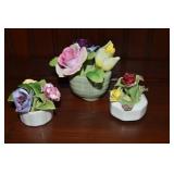 (3) Staffordshire / Aynsley /Royal Adderley Floral