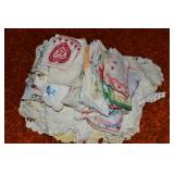 Lot of Antique / Vtg Crochet Work & Handkerchiefs