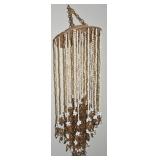 MCM Cascading Sea Shell Chandelier Wind Chimes