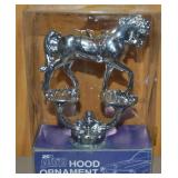 1970's Ghia Product Chrome Hood Ornament 4.75t