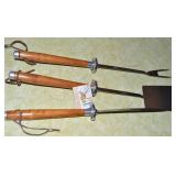 3pc New Mr Cheftender Stainless Steel Barbeque