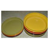 Vintage Tupperware 4 Color 7' Bowls +