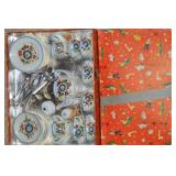 Vintage Japan Porcelain Child's Tea Set in Box +