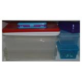 Shelf Contents Lot: Tupperware Purple Case +