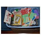 Rubbermaid RN 18Gal Tote w/Lid: Craft Supplies,