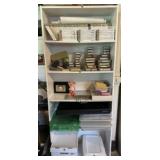 White Adjustable Shelves Bookcase #2 71t 29.75w 12
