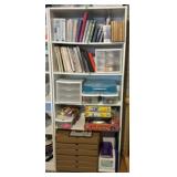 White Adjustable Shelves Bookcase #1 71t 29.75w 12