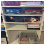 White Adjustable Shelves Bookcase #1 36w 48t 12d