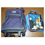 (2) Backpacks: Sports Plus Olympia + Mickey Mouse