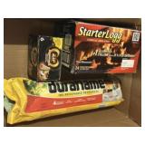 Box with Firestarters / DuraFlame