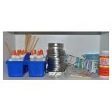 Shelf Contents Lot: Glue, Carrying Tote+