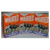 (3) 1987 Wheaties Full MN Twins MLB Baseball