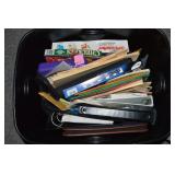 Homz Lidded Tote w/ Files, Binders +