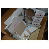 Box w/ Wilton Set, Scrapbook Paper +