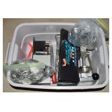 NG Slater Button Maker w/ Lots of Supplies in Tote