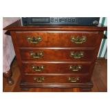 Vtg CM Furniture 4 Drawer Storage End Table 24w