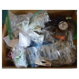 Garage/Tool Chest Bankers Box Lot of Misc
