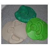 (3) Vintage Little Tikes Play Set Bases