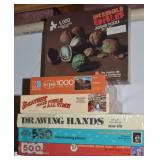 (6) Jigsaw Puzzles w/ (4) Sealed Boxes