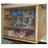 DMC Embroidery Floss Storage Display Cabinet w/