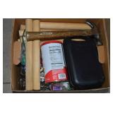 Garage/Tool Chest Bankers Box Lot of Misc
