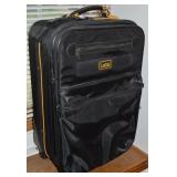 Lucas Black & Gold Luggage Suitcase