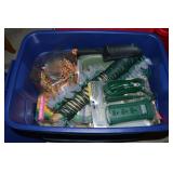 Rubbermaid RN 14gal Lidded Tote: Lights, Outdoor