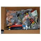 Box of Vintage Toys + Misc