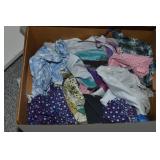 Bankers Box of Fabric Scraps