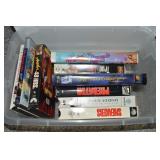 Small Lidded Tote w/ Vintage VHS: Mary Kate &