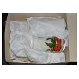 (6) Vintage Holly Berry Christmas Tumblers