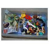 Small Lidded Tote: Lego Bionicle +