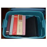Rubbermaid RN 14Gal Tote w/Lid: Binders (Full)