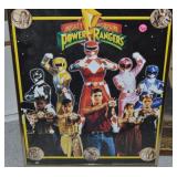 1994 Saban Power Rangers Poster 16 x 20 in Frame