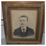 Antique Gilt Wood Framed Instant Family Member