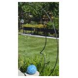 Wrought Iron Man in the Moon w/ Stars Large Lawn