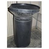 Black Plastic Lawn Funnel
