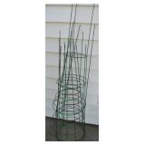 Tomato Cages - some Neon Green