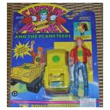 Vtg Tiger Captain Planet Wheeler Action Figure +