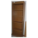 Vintage 5 Solid Shelf Bookcase 69.5t x 24 x 9.5